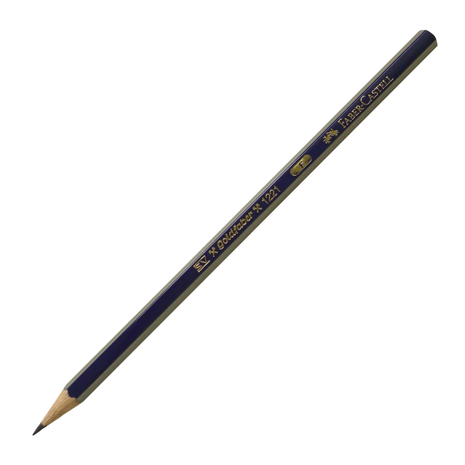 Faber-Castell Молив Goldfaber 1221, чернографитен, F