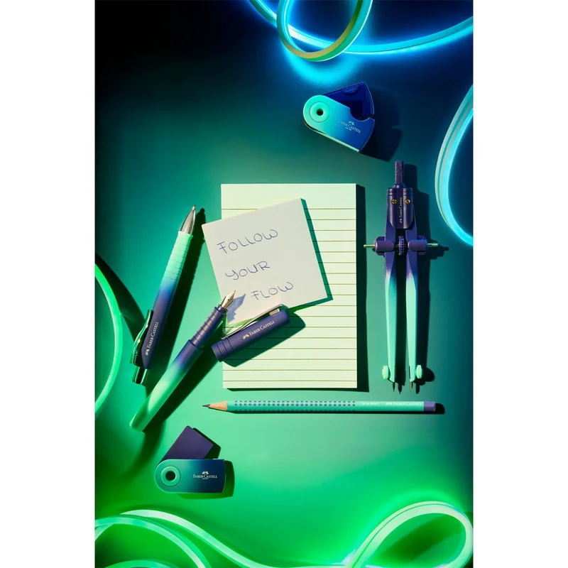 Faber-Castell Молив Grip 2001, B, Buzzing blue