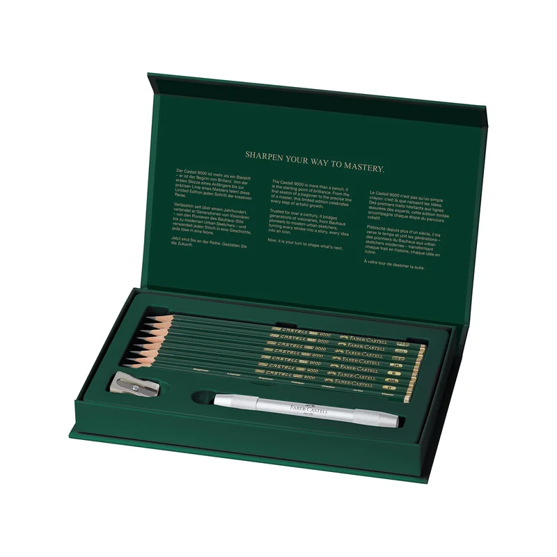 Faber-Castell Комплект моливи Castell 9000, за начинаещи и майстори