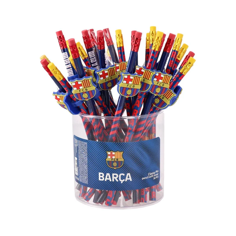 Молив Best Buy Classy Pin, Barcelona, HB, с гума, неподострен, асорти