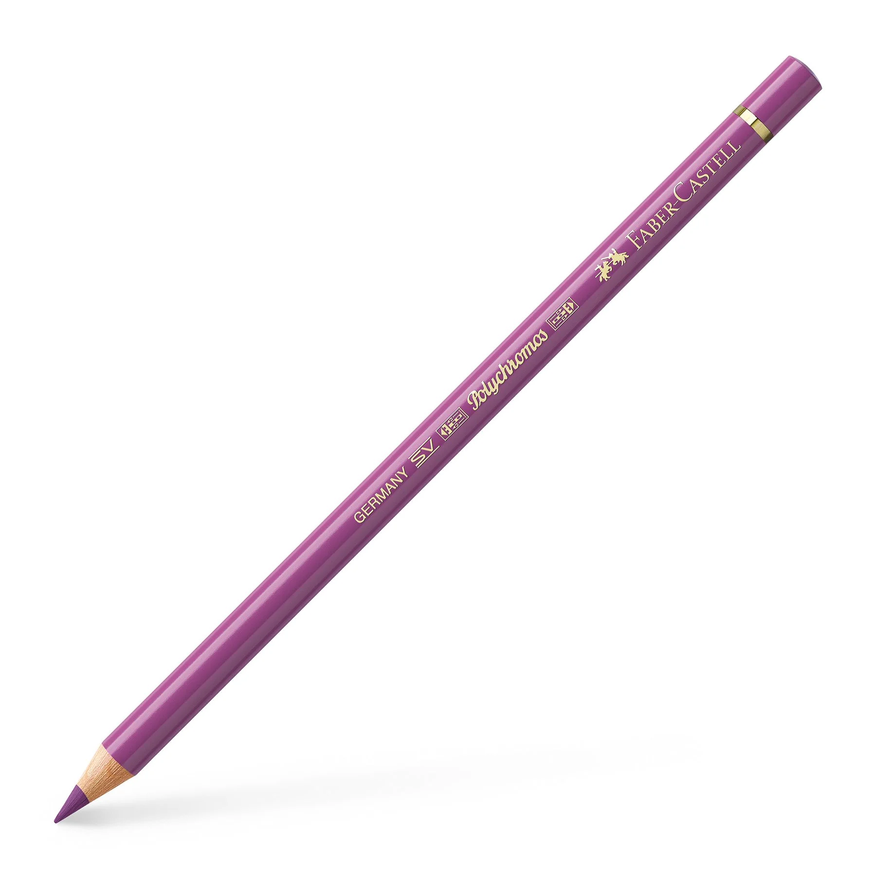 Faber-Castell Цветен молив Polychromos, № 135, светъл червено-виолетов