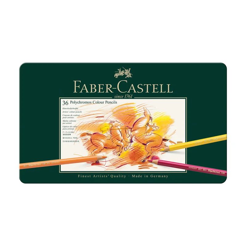 Faber-Castell Цветни моливи Polychromos, 36 цвята