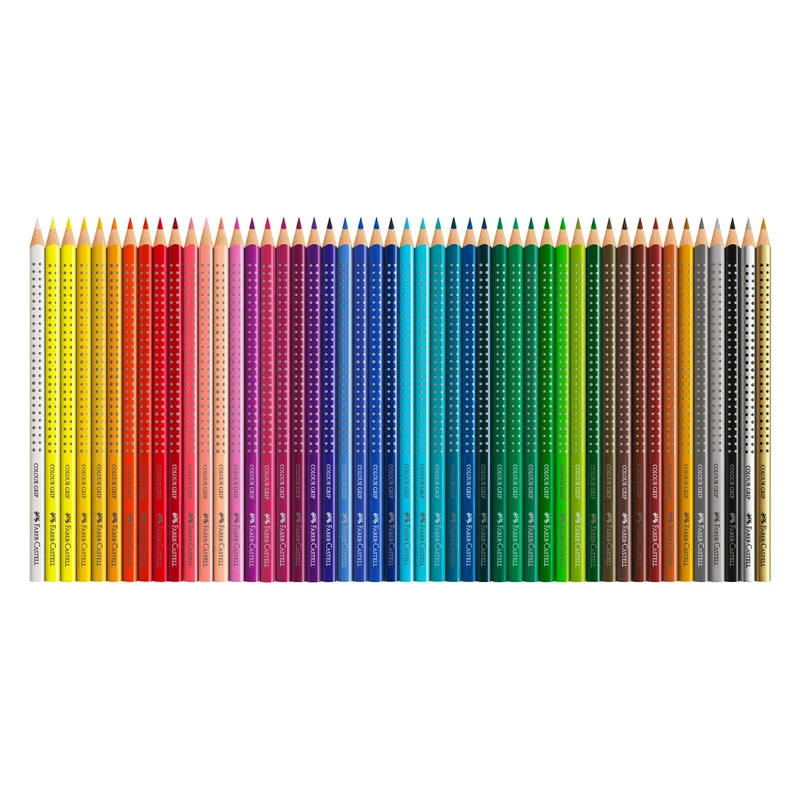 Faber-Castell Цветни моливи Grip 2001, акварелни, 48 цвята