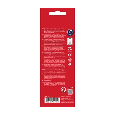 Faber-Castell Моливи, 10 пастелни цвята