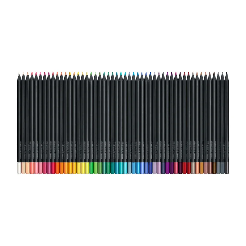 Faber-Castell Моливи Black Edition, 50 цвята