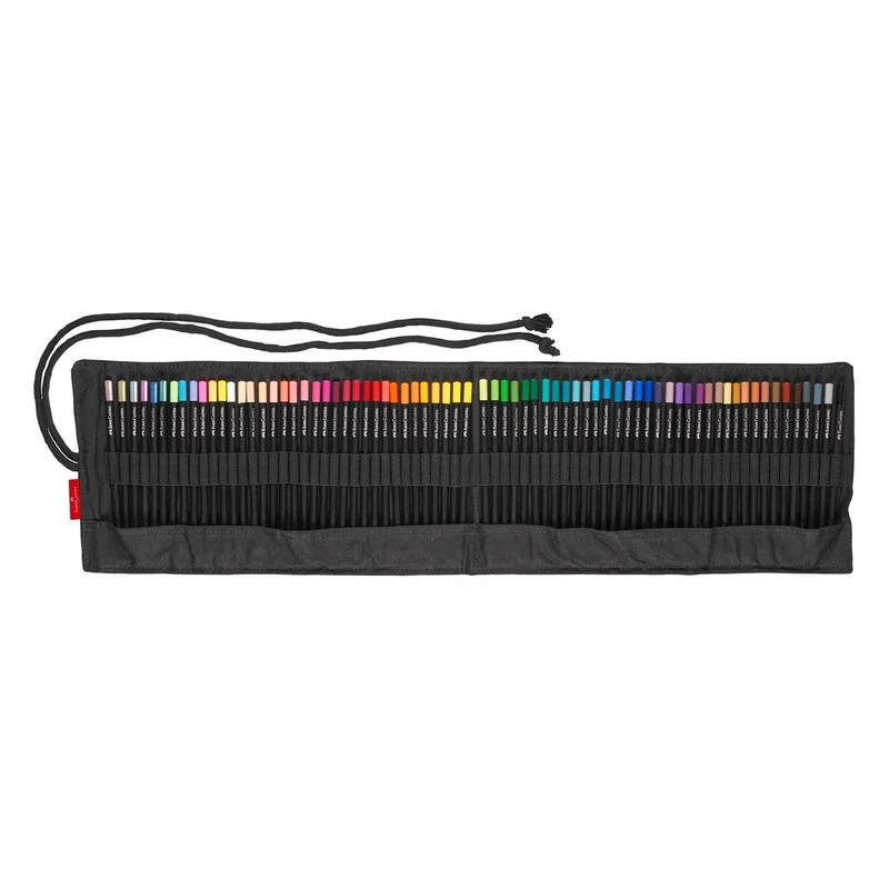 Faber-Castell Моливи Black Edition, на руло, 72 цвята