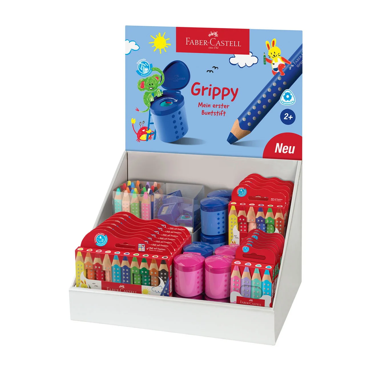 Faber-Castell Дисплей Grippy, настолен