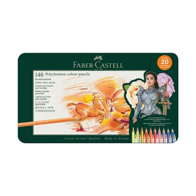 Faber-Castell Моливи Polychromos, 140 цвята