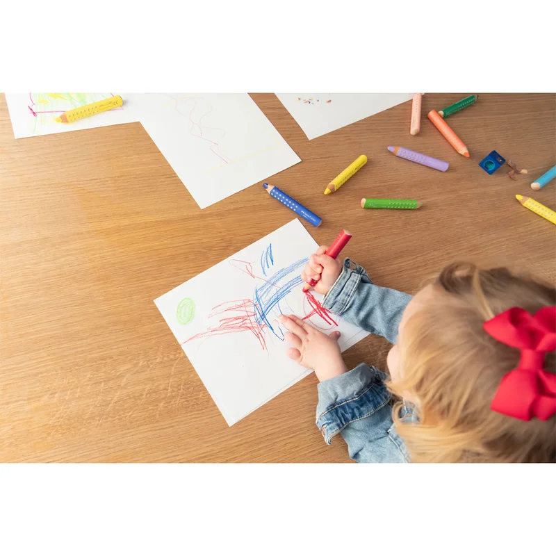 Faber-Castell Молив Grippy, 6 цвята