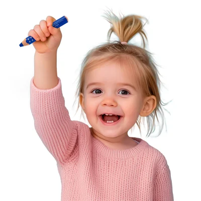 Faber-Castell Молив Grippy, 6 цвята, с включена острилка