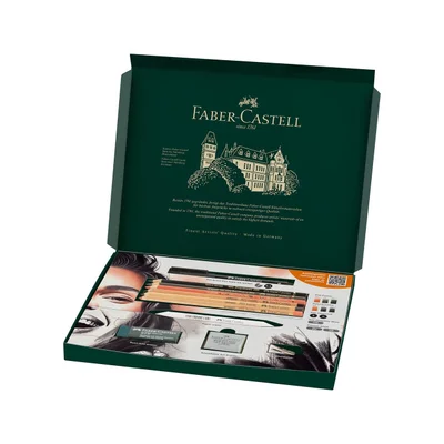 Faber-Castell Комплект моливи Monochrome Discovery, 17 броя