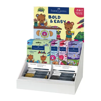 Faber-Castell Маркер Goldfaber Sketch, Bold Easy, дисплей