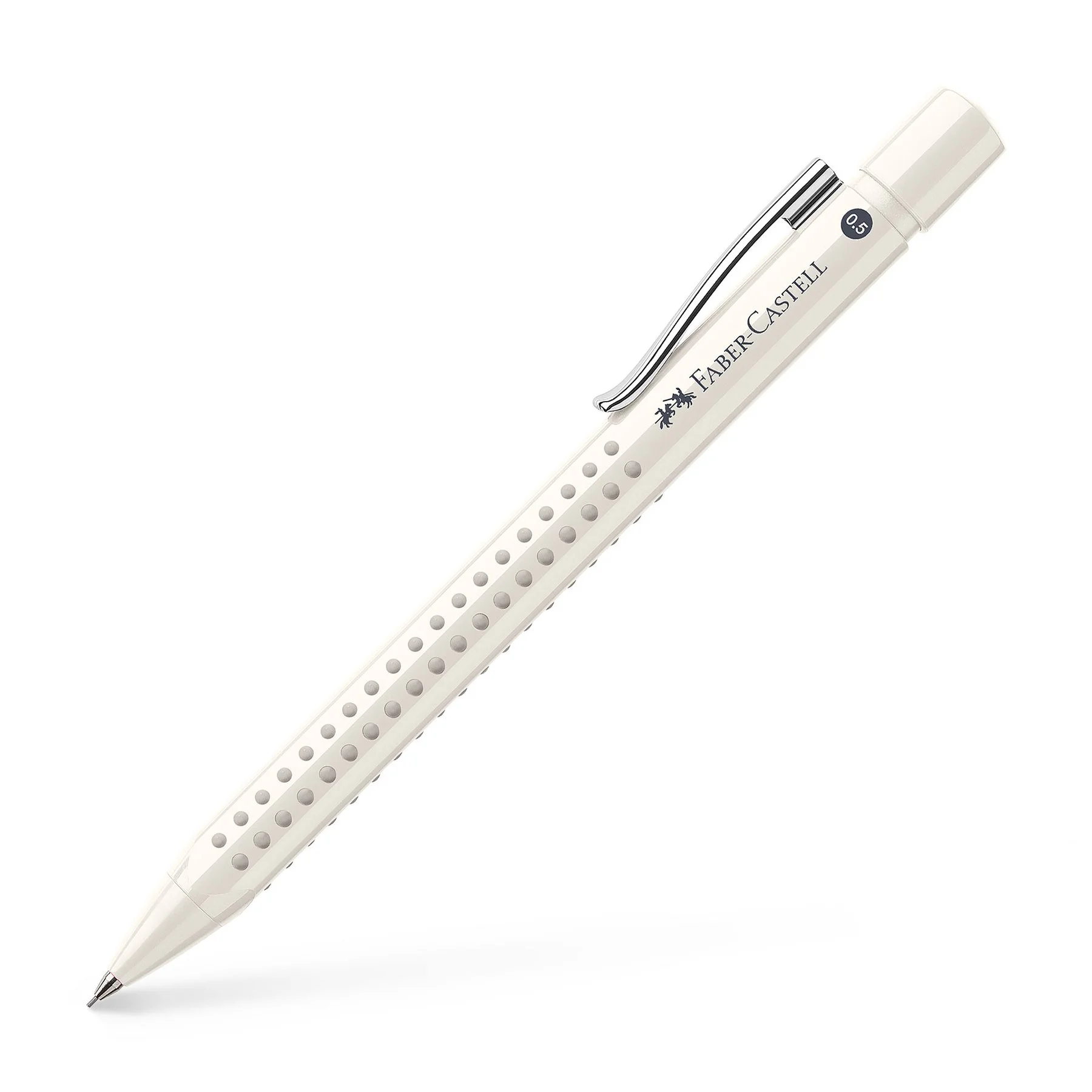 Faber-Castell Автоматичен молив Grip 2010, 0.5 mm, цвят кокосово мляко