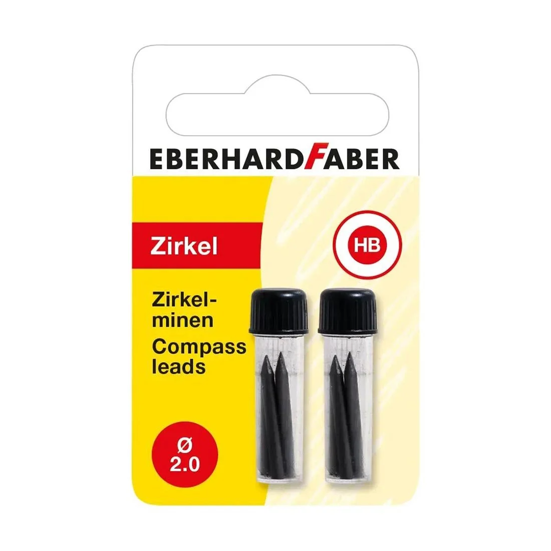 Eberhard Faber Мини графити, за пергел, 2 mm, 2x4 броя