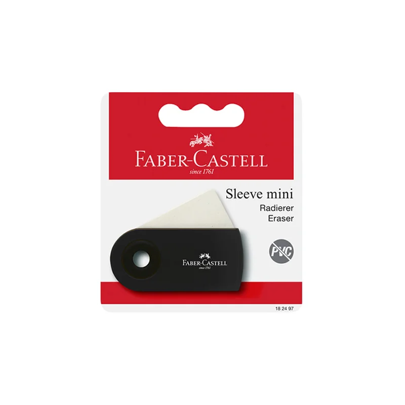Faber-Castell Гума Sleeve, малка, асорти