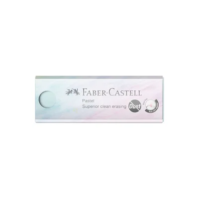 Faber-Castell Гума Dust Free, пастелни цветове, асорти