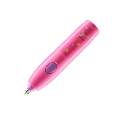 Електрическа гума Junior Electro Erase, розова