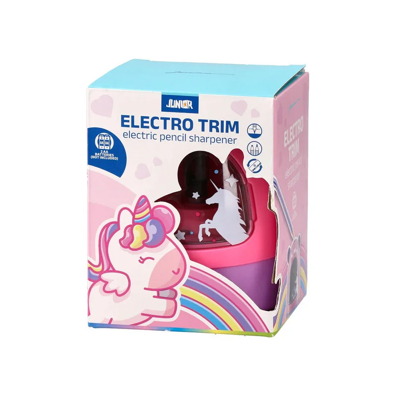 Острилка Junior Electro Trim, електрическа, розова