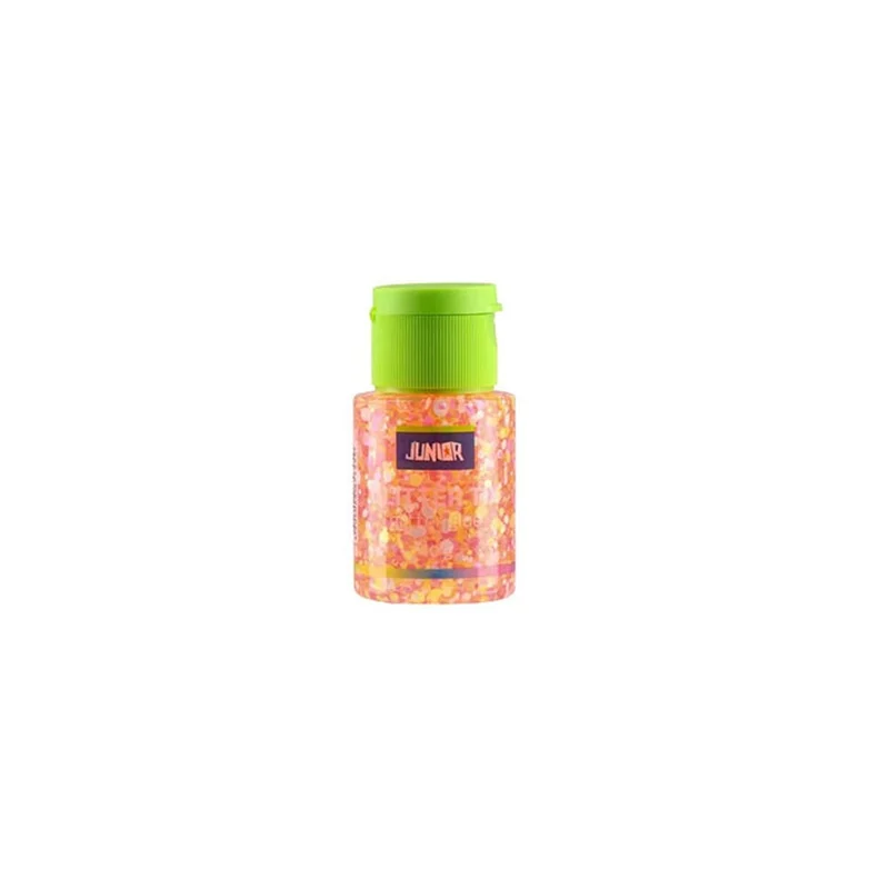 Течно лепило Junior Glitter Tix, с брокат, 40 g, асорти