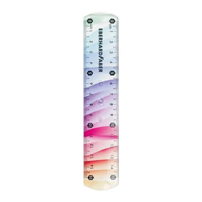 Eberhard Faber Линия Rainbow, 15 cm, гъвкава