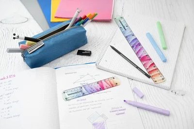 Eberhard Faber Линия Rainbow, 15 cm, гъвкава