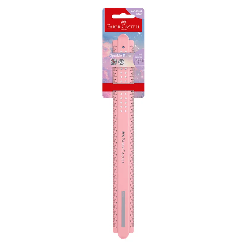 Faber-Castell Линия Sparkle, нечуплива, 30 cm, асорти
