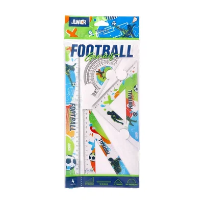 Чертожен комплект Junior Honun 30, футбол, 30 cm, 4 части