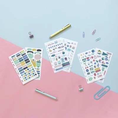 Filofax Стикери Planning, 6 листа, 294 броя