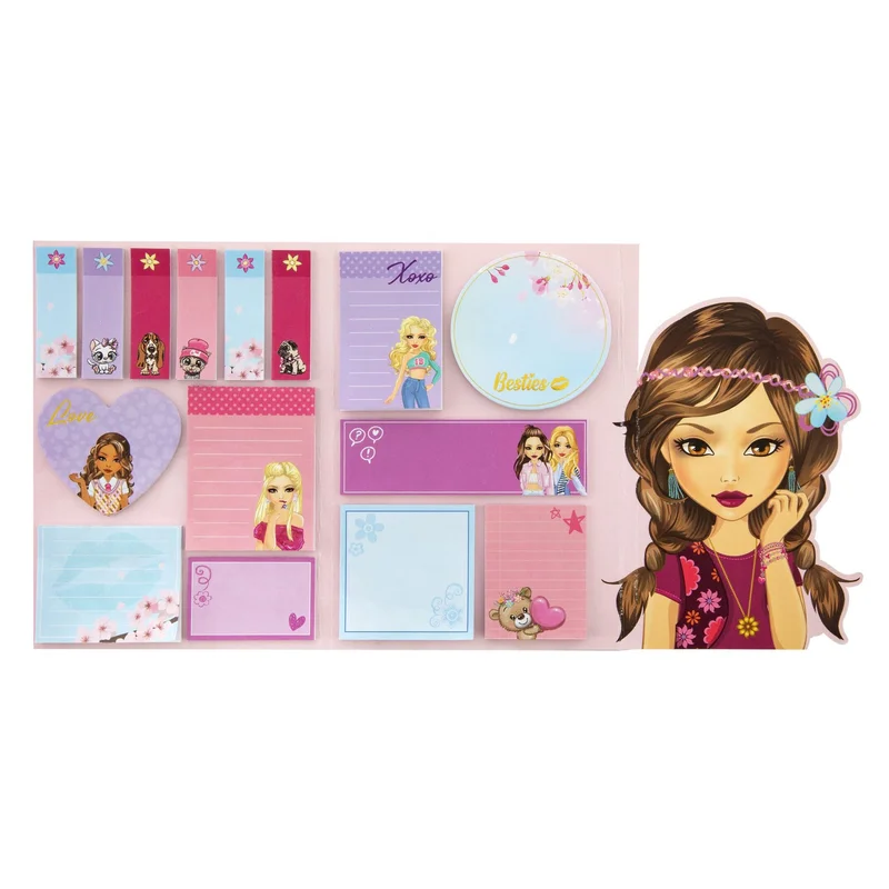 Moxy Самозалепващи се листчета Besties, цветни