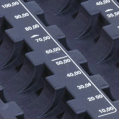 Durable Монетник Uroboard, в евро, L, пластмасов, черен