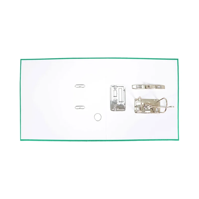 Top Office Класьор, 8 cm, PP, несглобен, зелен, 50 броя