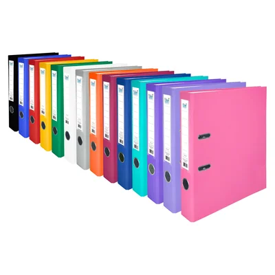 Colori Класьор, 5 cm, PP, несглобен, аквамарин, 50 броя