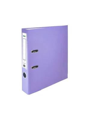 Office 1 Класьор, 5 cm, PP, с метален кант, несглобен, люляк, 50 броя
