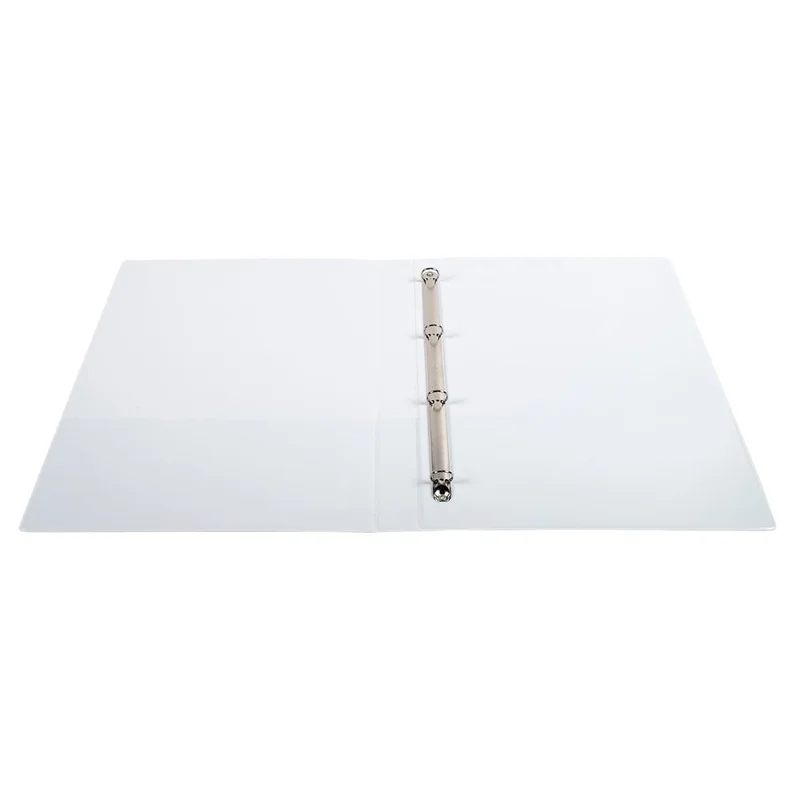 Exacompta Папка Kreacover, А4, с 4 ринга, 3 джоба, PP, 38 mm, бяла