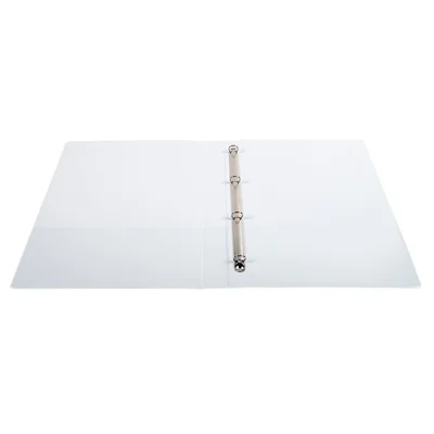 Exacompta Папка Kreacover, А4, с 4 ринга, 3 джоба, PP, 38 mm, бяла