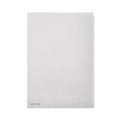 Exacompta Джоб за документи, L-образен, картонен, 110 g/m2, 50 броя