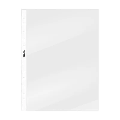 Top Office Джоб за документи, A4, 40 µm, кристал, 100 броя