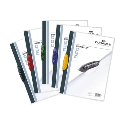Durable Папка Swingclip 30, A4, тъмносиня