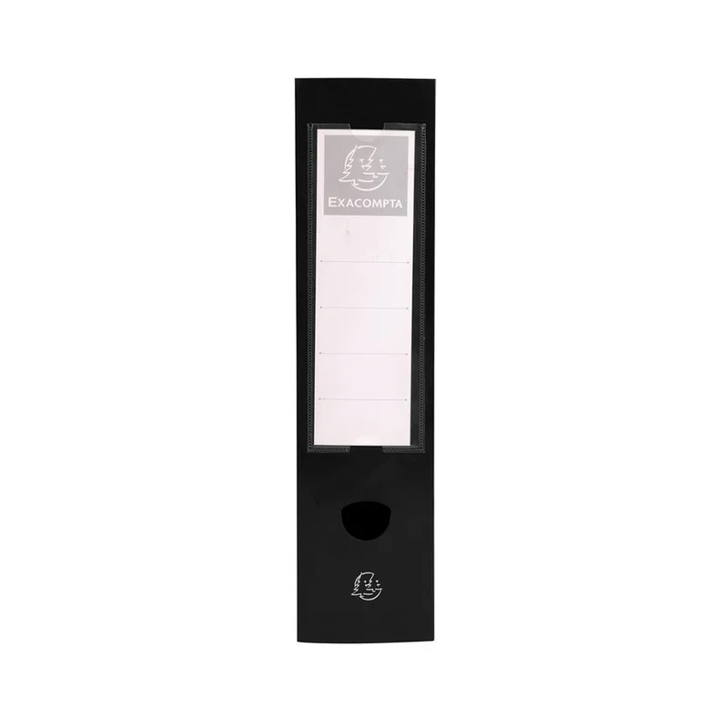 Exacompta Бокс с копче, A4, PP, 4 cm, хоризонтален и вертикален, черен