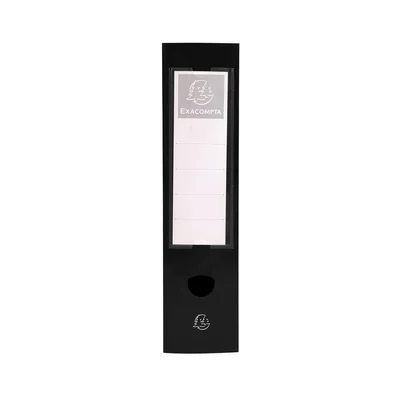 Exacompta Бокс с копче, A4, PP, 4 cm, хоризонтален и вертикален, черен