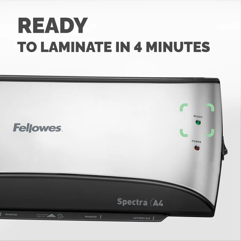 Ламинатор Fellowes Spectra, A4, за фолио до 125 микрона