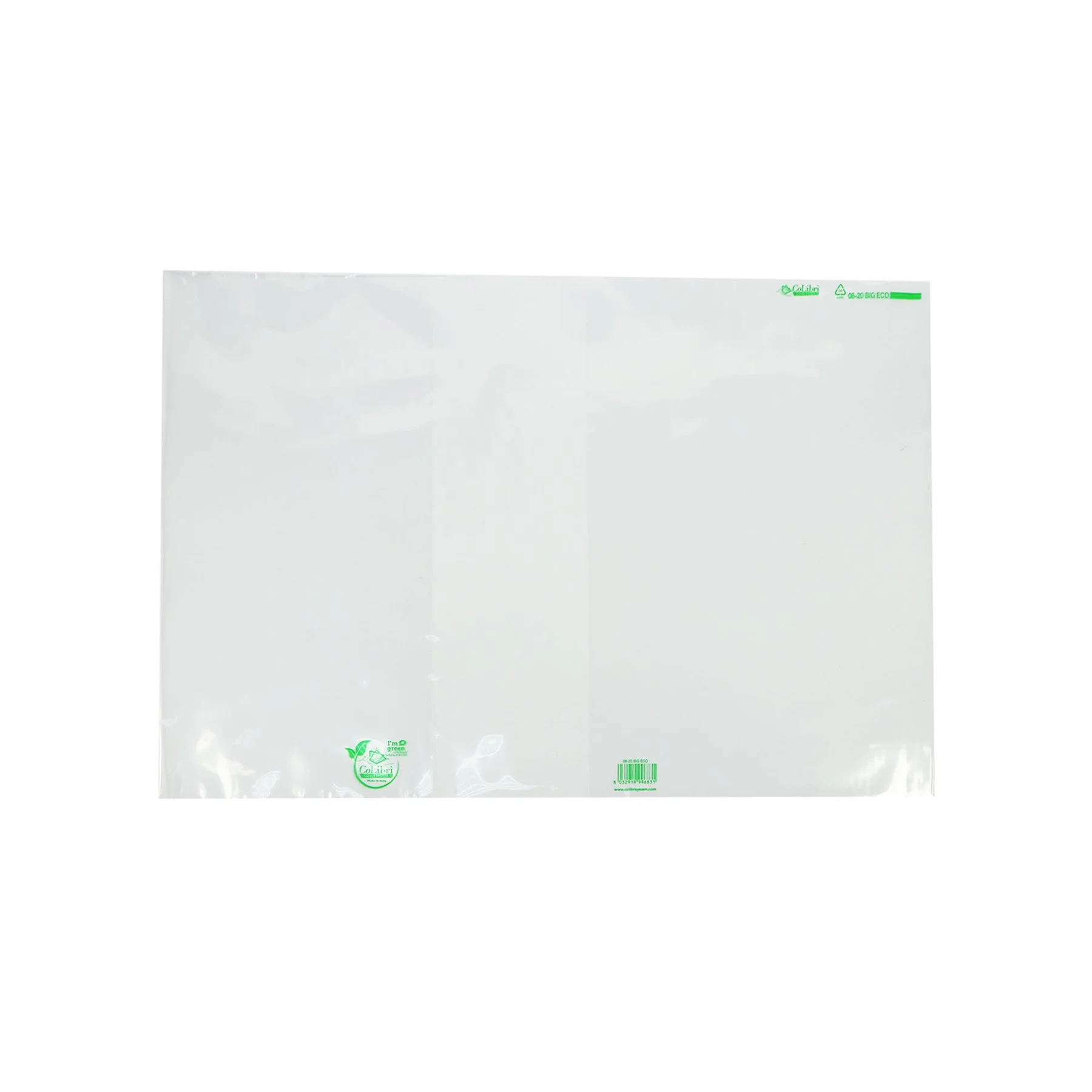 Colibri Подвързия Standard Eco, прозрачна, 50.3 x 32 cm, 250 броя