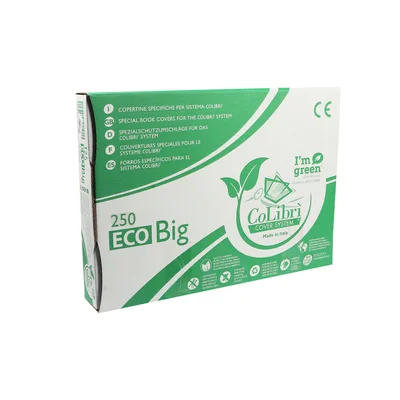 Colibri Подвързия Standard Eco, прозрачна, 50.3 x 32 cm, 250 броя