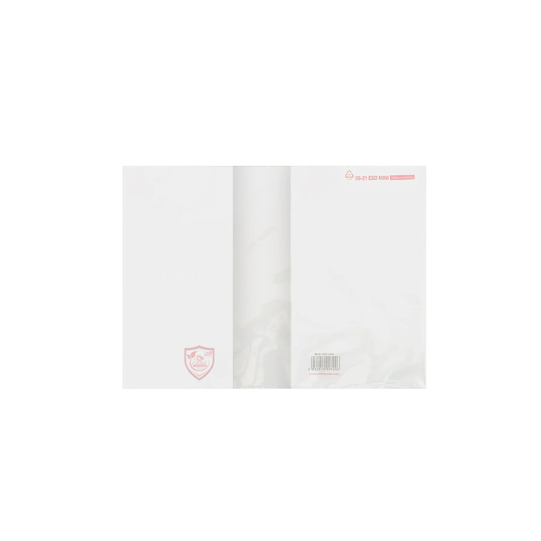 Colibri Подвързия Mini Eco Shield, прозрачна, 33 х 25 cm, 250 броя
