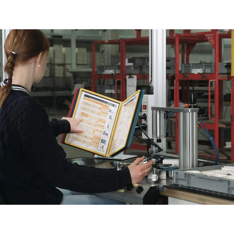 Durable Информационна система Vario Table, A4, с 10 джоба, асорти