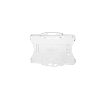 Durable Бадж, хоризонтален, пластмасов, за 1 карта, прозрачен, 10 броя