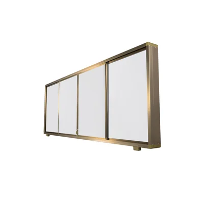 Office 1 Система бели дъски Double Sliding, за дисплей 65''