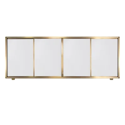 Office 1 Система бели дъски Double Sliding, за дисплей 75''