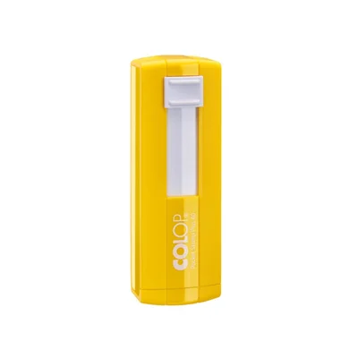 Colop Печат PSP 40, джобен, 58 х 22 mm, жълто-син