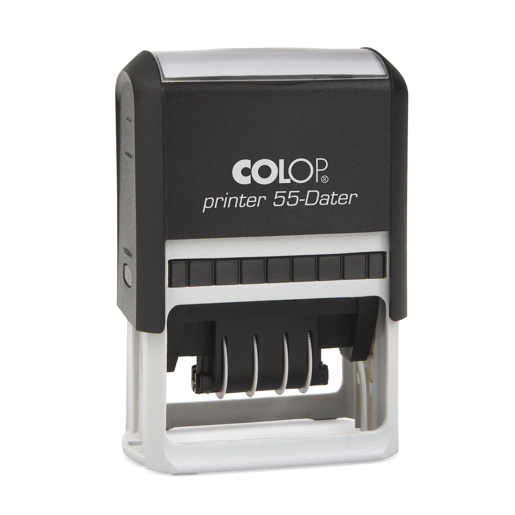 Colop Датник PR 55 Dater, черен корпус, син тампон